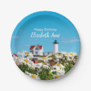 Search for lighthouse paper plates Maine