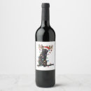 Search for black cat wine labels Funny