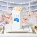 Search for hydrangea wedding favor boxes Blue and white