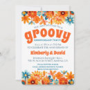 Search for 70s retro wedding invitations Floral