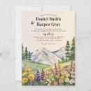 Search for mountain wildflowers invitations Evergreen