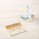 Search for marble monogram coasters Gold