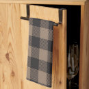 Search for black and brown kitchen towels Gingham