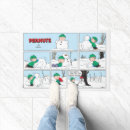 Search for snowman doormats Peanuts