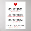 Search for our love story posters Engagement