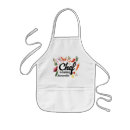 Search for kids chef aprons Typography