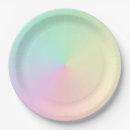 Search for pastel rainbow plates Modern