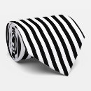 Search for vertical black and white stripes ties Modern