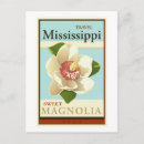 Search for mississippi postcards Magnolia