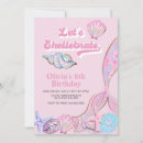 Search for seashell birthday invitations Pink