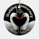Search for 10th wedding anniversary ornaments 10 years