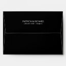 Search for black lined envelopes Bridal shower
