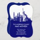 Search for new apartment moving invitations City