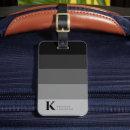 Search for classy luggage tags Initials