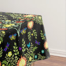 Search for yellow and black tablecloths William morris