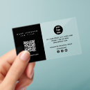 Search for black plastic business cards Clear