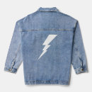 Search for vintage lightning bolt clothing Black and white