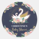 Search for pink princess baby shower stickers Thank you