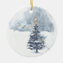 Search for bluebird ornaments Snow