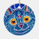 Search for psychedelic ornaments Louis wain
