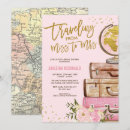 Search for travel bridal shower invitations Vintage