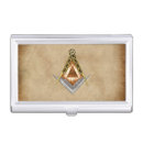 Search for square business card cases Freemason