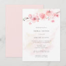 Search for cherry blossom bridal shower invitations Botanical