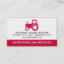Search for tractor business cards Farming