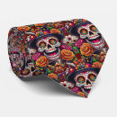 Search for dia de los muertos ties Mexico