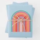 Search for rainbow holiday wrapping paper Blue