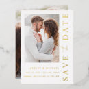 Search for foil wedding save the dates Typography