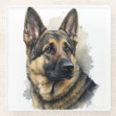 Search for dog coasters Watercolor