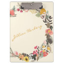 Search for floral clipboards Stylish