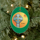 Search for irish blessing ornaments Green