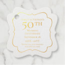Search for 50th favor tags Golden anniversary