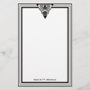 Search for art deco stationery paper Vintage