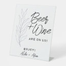 Search for bar wedding signs Watercolor