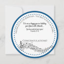Search for music congratulations cards Blue