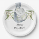 Search for elephant baby shower plates Jungle
