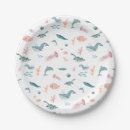 Search for dolphins paper plates Beach