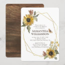 Search for sunflowers baptism invitations Country