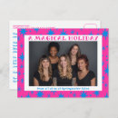 Search for salon business holiday cards Pink