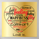 Search for word cloud posters Happiness