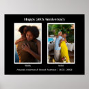 Search for anniversary posters Black and white