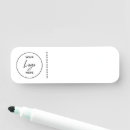 Search for dry erase name tags Job title