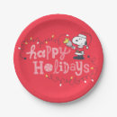 Search for santa claus plates Snoopy