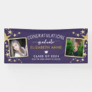 Search for purple graduation banners College