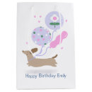 Search for dachshund gift bags Pink