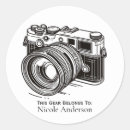 Search for photography business stickers Camera