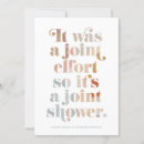 Search for joint baby shower invitations Gender neutral